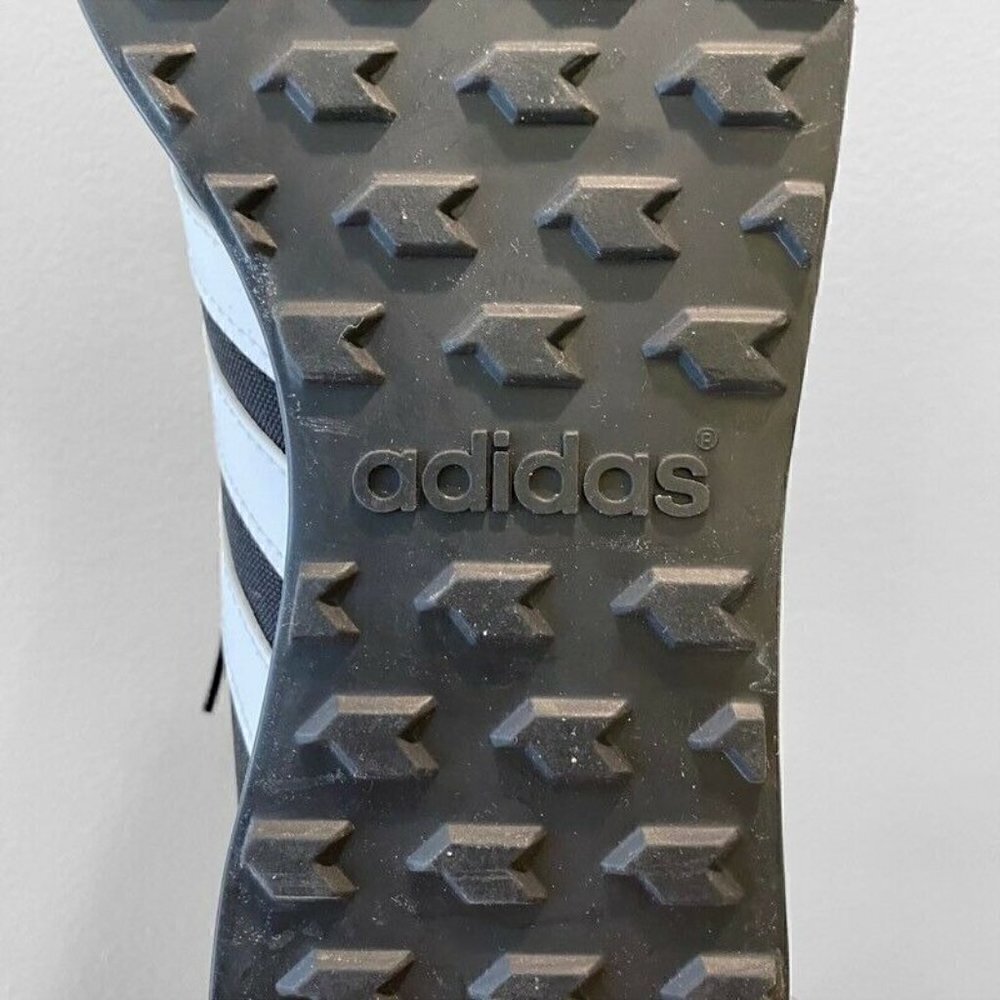 Adidas Mens V Racer 2.0 Sneakers Shoes Black BC0106 7.5 - Picture 8 of 9